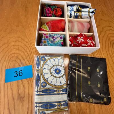 Box of scarves
