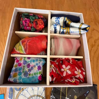 Box of scarves