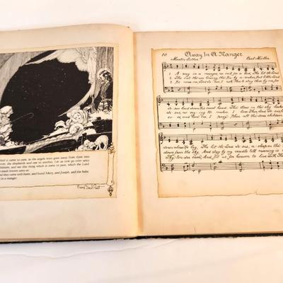 Lot #40  1937 Christmas Carol Book - dozens of favorites with sheet music