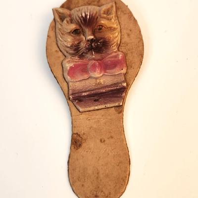 Lot #45D  Antique Celluloid/Cardboard Clacker/Rattle