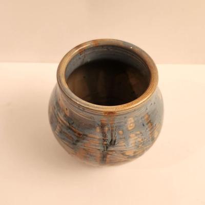 Lot #46  Studio Pottery Vessel - 2004, signed