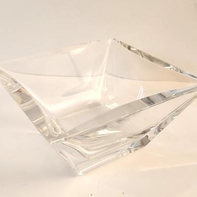 Lot #48  Heavy crystal Kosta Boda Ashtray