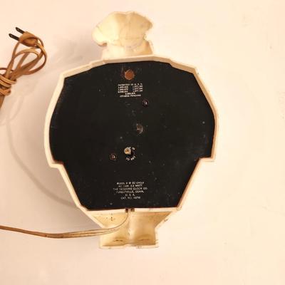 Lot #52  Vintage Sessions "Chef" Kitchen Clock - works