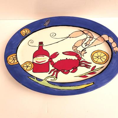 Lot #54  Tabasco Platter - signed