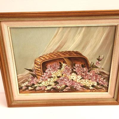 Lot #57  Original Acrylic on Canvas painting - signed