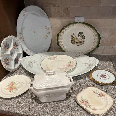 vintage china lot