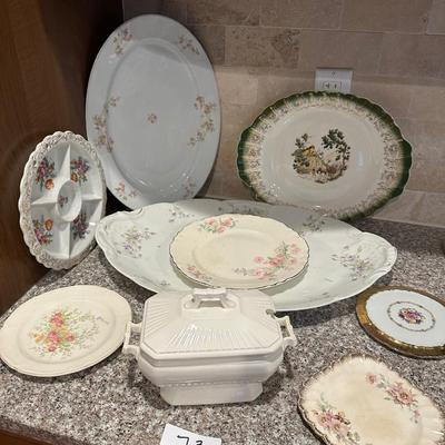 vintage china lot