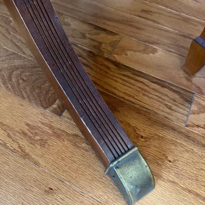 mahogany dining table and chairs