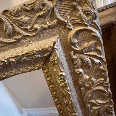 misc antique gold frame lot