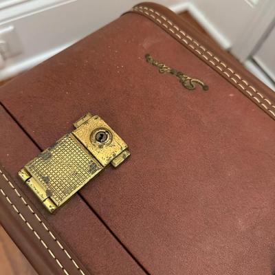 vintage luggage lot 