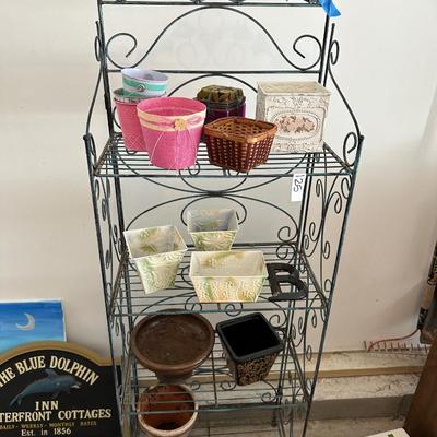 wire plant shelf lot 