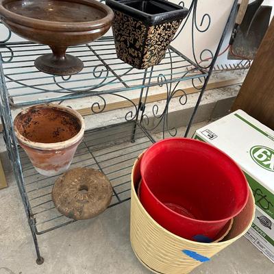 wire plant shelf lot 