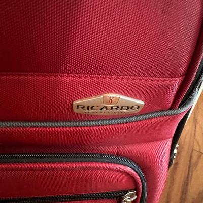 luggage, ironing board lot 