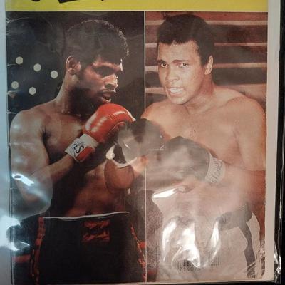 1978 JET MAGAZINE/PAMPHLET FEATURING ALI-SPINKS TITLE FIGHT