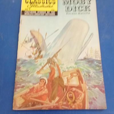 LOT 165 MOBY DICK CLASSIC COMIC BOOK