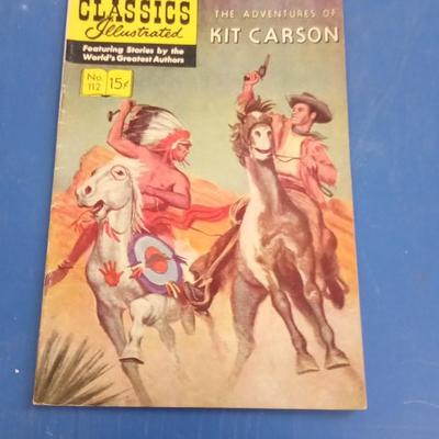 LOT 176 CLASSIC KIT CARSON COMIC BOOK