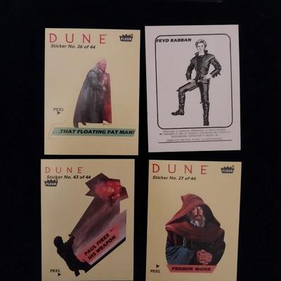 TRADING CARDS INDIANA JONES AND DUNE