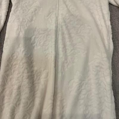 621 J. Peterman Blue and White Cotton  with Carol Hockman House Dress