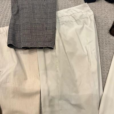 627 Large Lot of Ladies Pants and Tops Eileen Fisher, Loft, J.Jill, Investments