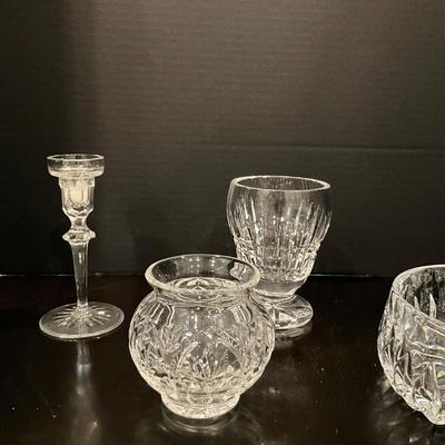 629 Mixed Crystal Home Decor Lot Miller Rogaska