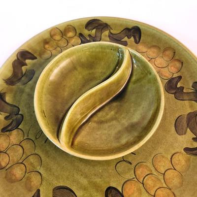 Lot #62  Vintage MCM Chip Dip
