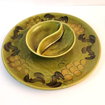 Lot #62  Vintage MCM Chip Dip