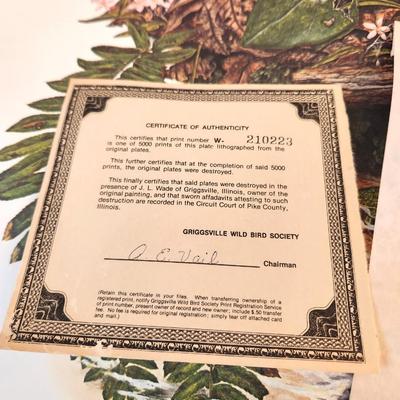 Lot #82 Maryrose Wampler Lithograph "Trillium" - signed/numbered.