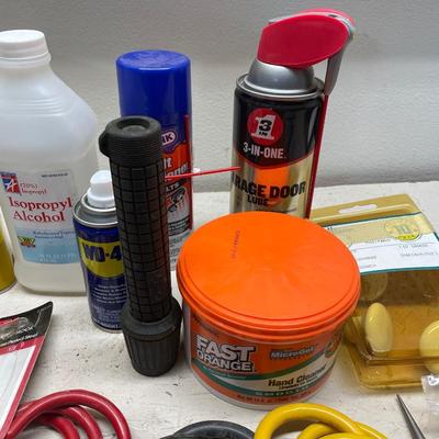 Misc chemicals and hardware