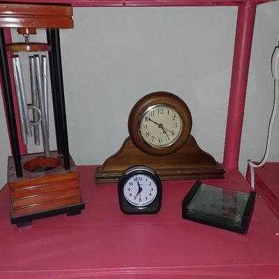 ENVIRASCAPE INDOOR WIND CHIME, MANTEL CLOCK AND MORE