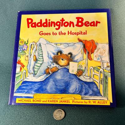 "PADDINGTON BEAR GOES TO THE HOSPITAL" CHILDREN'S BOOK 