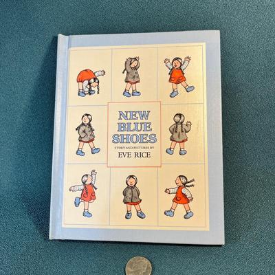 "NEW BLUE SHOES" CHILDREN'S BOOK by EVE RICE