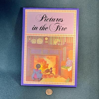 "PICTURES IN THE FIRE" BOOK w/ CLASSIC ARTWORK GOING WITH POOR MAN'S WILL