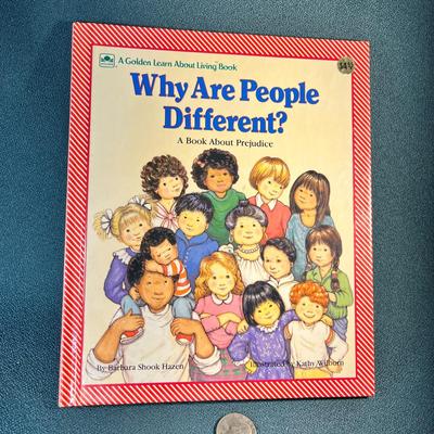 "WHY ARE PEOPLE DIFFERENT? A BOOK ABOUT PREJUDICE" CHILDREN'S BOOK