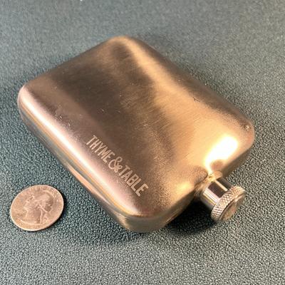 METAL FLASK by THYME AND TABLE
