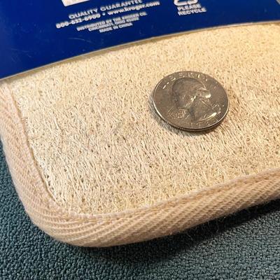 BAMBOO LOOFAH SOAP POUCH NEW IN PACKAGE