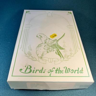 REAL FEATHER EXOTIC BIRD ORNAMENTS 12 COUNT NEW IN PACKAGE