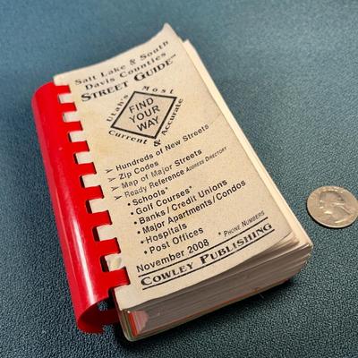 2008 SALT LAKE & DAVIS COUNTIES STREET GUIDE INCLUDES ZIP CODE MAP
