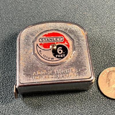 VINTAGE STANLEY 6 FOOT MEASURING TAPE 