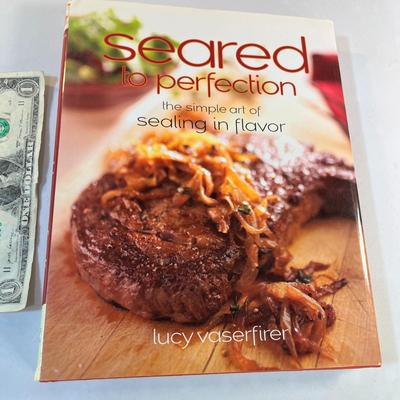 "SEARED TO PERFECTION- THE SIMPLE ART OF SEALING IN FLAVOR" COOKBOOK