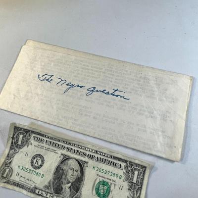 1969 "THE NEGRO QUESTION" PRE-REVELATION LETTER FROM L.D.S. FIRST PRESIDENCY 