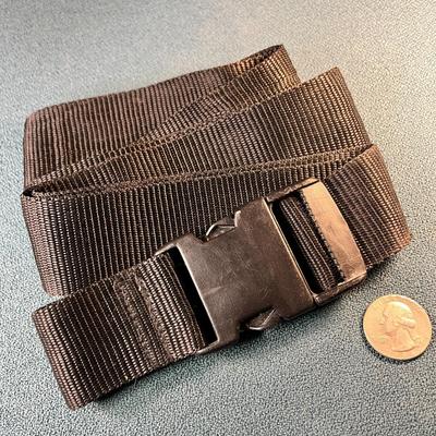 6 FT. STRONG NYLON STRAPPING WITH BUCKLE