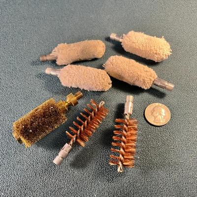 GROUP OF 7 ASSORTED SHOTGUN CLEANING BRUSHES