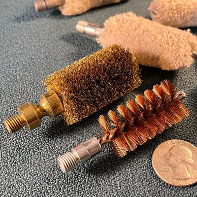GROUP OF 7 ASSORTED SHOTGUN CLEANING BRUSHES