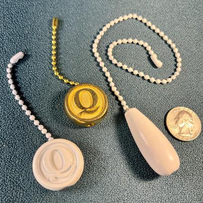 THREE DIFFERENT LIGHT/LAMP PULLS LIKE NEW