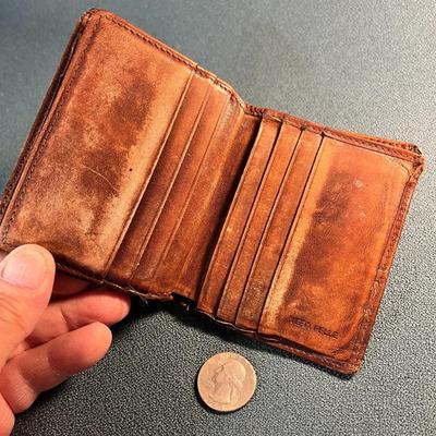 MEN'S REAL LEATHER "VERA PELLE" WALLET 
