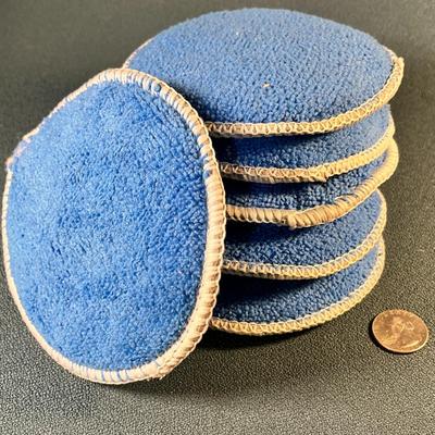 MICROFIBER 2-SIDED APPLICATOR PADS by PRO ELITE 6 COUNT