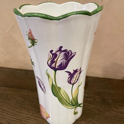 Vintage Floral Tiffany & Co. vase
