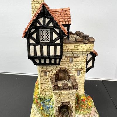 David White Knght's Castle with Book