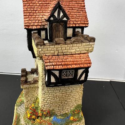 David White Knght's Castle with Book