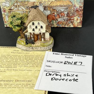 David White Derbyshire DoveCot cottage